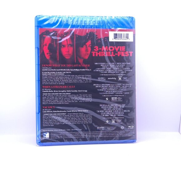 Queens of Scream Triple Feature Blu-ray DVD New Sealed - Picture 2 of 6